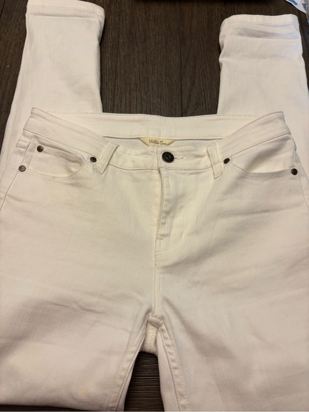 Matilda Jane White Skinny Women's Jeans Size 8